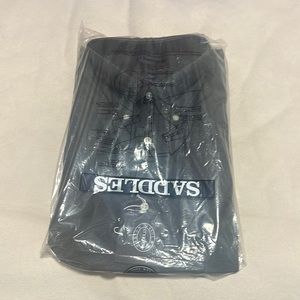 Saddle vintage button down shirt size L